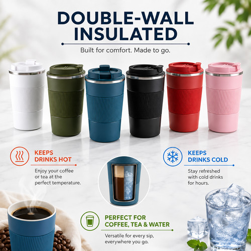 380ml 510ml stainless steel - 380ml,