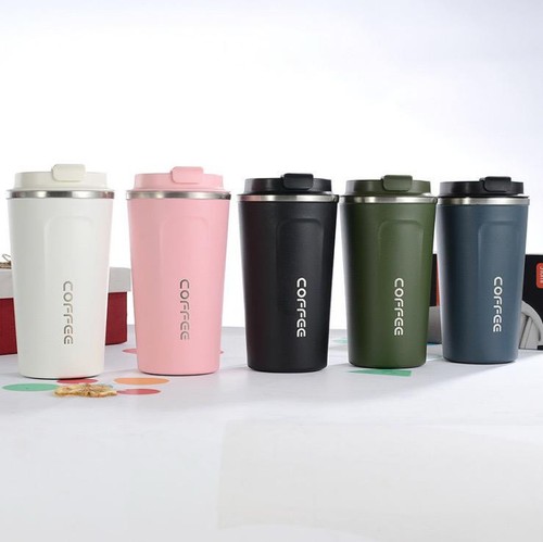 Stainless steel coffee mug - coffee,