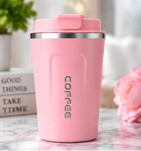 380ml pink travel - pink, mug