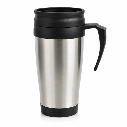 Tumbler with lid steel - with, travel