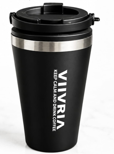 Stainless steel coffee cup - stainless,