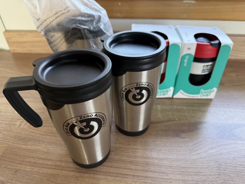 New insulated travel mugs - new,