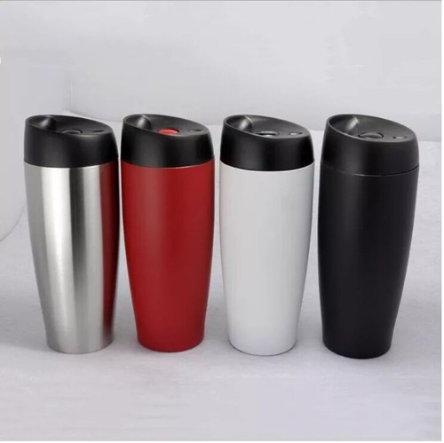 Travel steel coffee mug - steel,