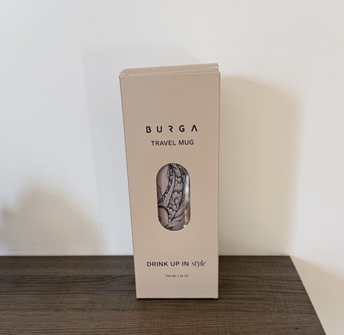 Burga 24oz travel mug nwt - burga, mug,