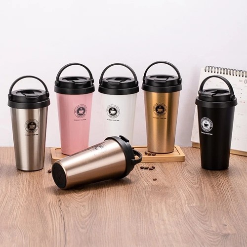 New 500ml insulated travel mug - insulated,