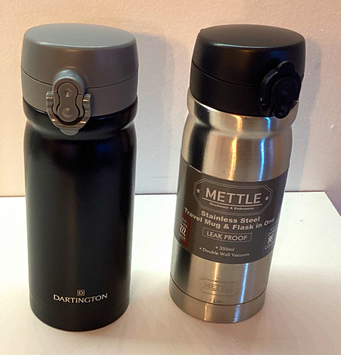 Two stainless steel travel - steel,