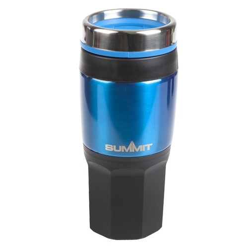 Blue 400ml travel mug - 400ml,