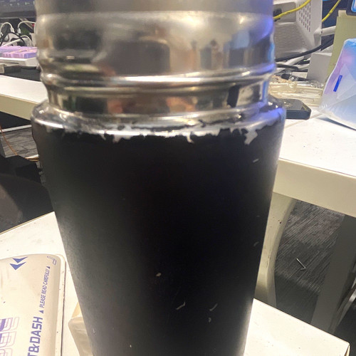 Black stainless steel - steel, vacuum