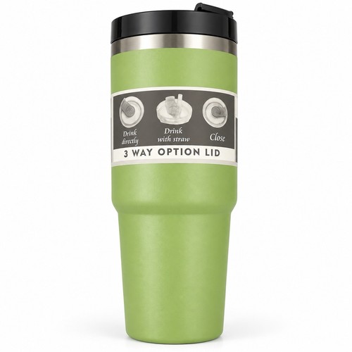 Vacuum insulated travel mug - insulated,